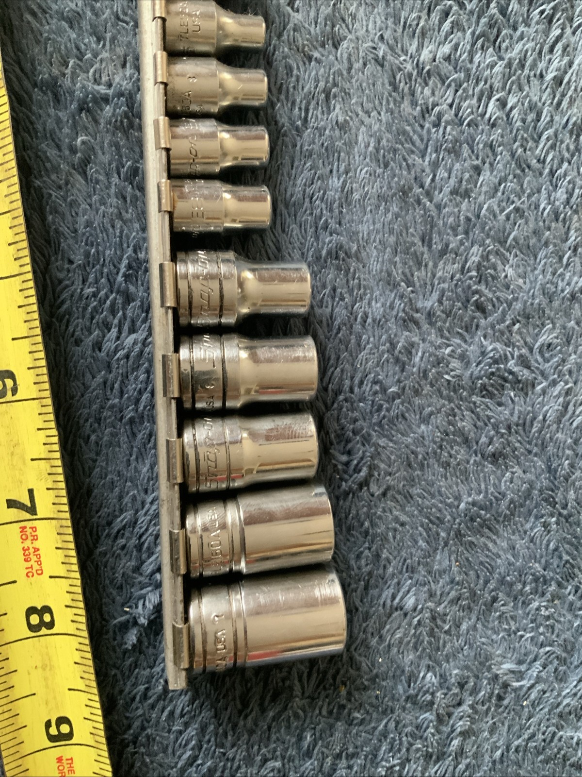 Snap On Inverted Torx Socket Set, 1/4 And 3/8” Drives……Descrip Sizes….yyy