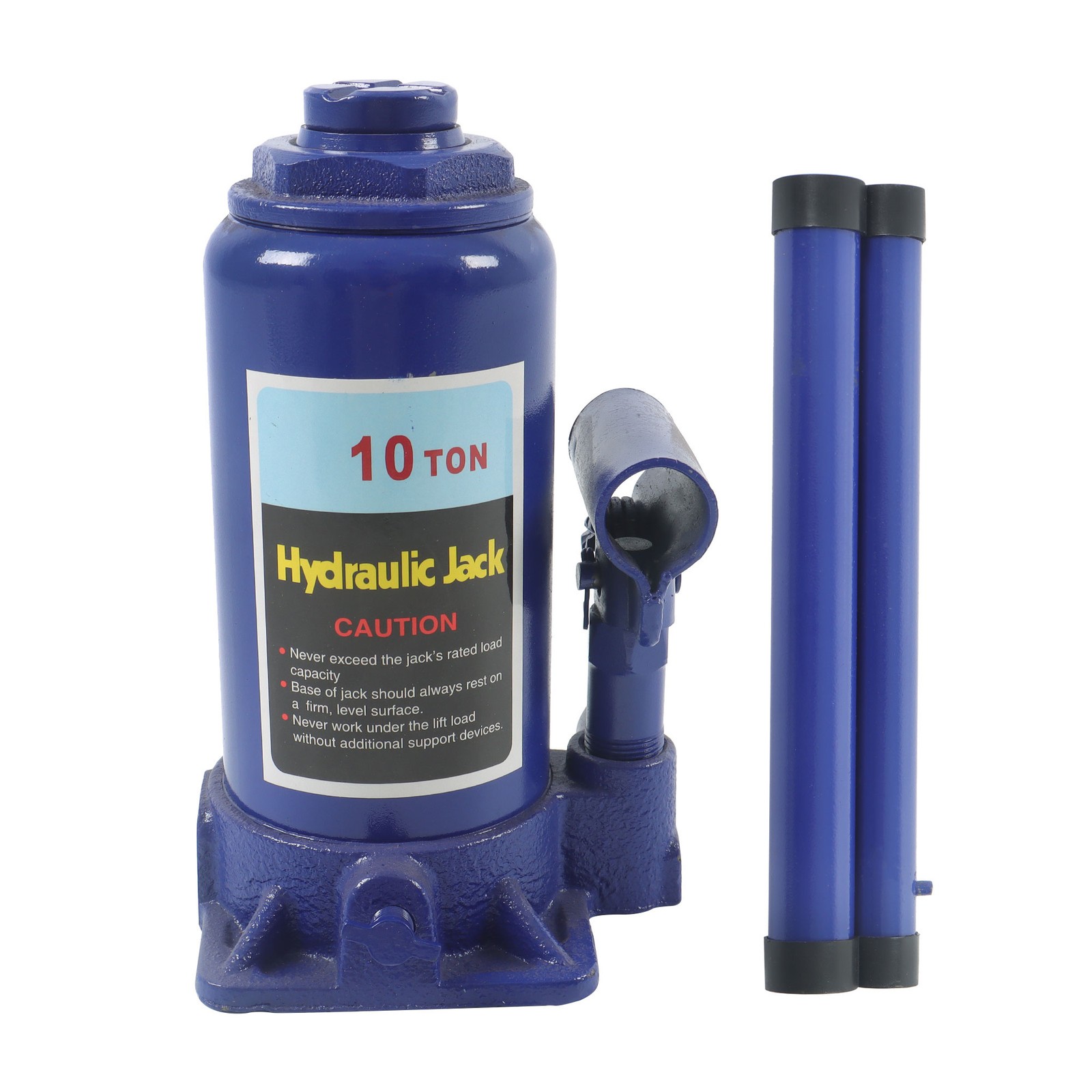 Labwork Welded Hydraulic Car Bottle Jack Auto Repair and House Lift 10Ton