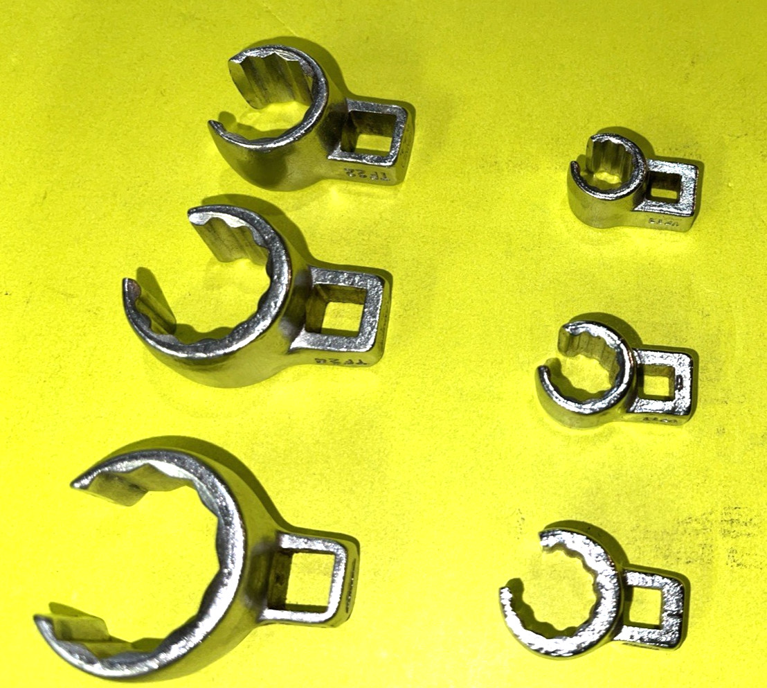 BONNEY TOOLS VINTAGE 12 PIECE MULTI DRIVE VARIOUS TYPES OF CROWFOOT WRENCHES