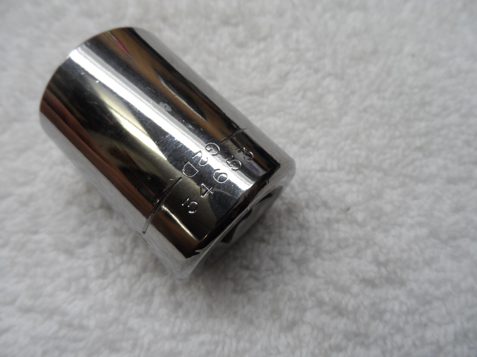 Craftsman 1/2″ Drive Standard SAE Socket, 13/16″ laser 12 pt USA G2D – PN 34653