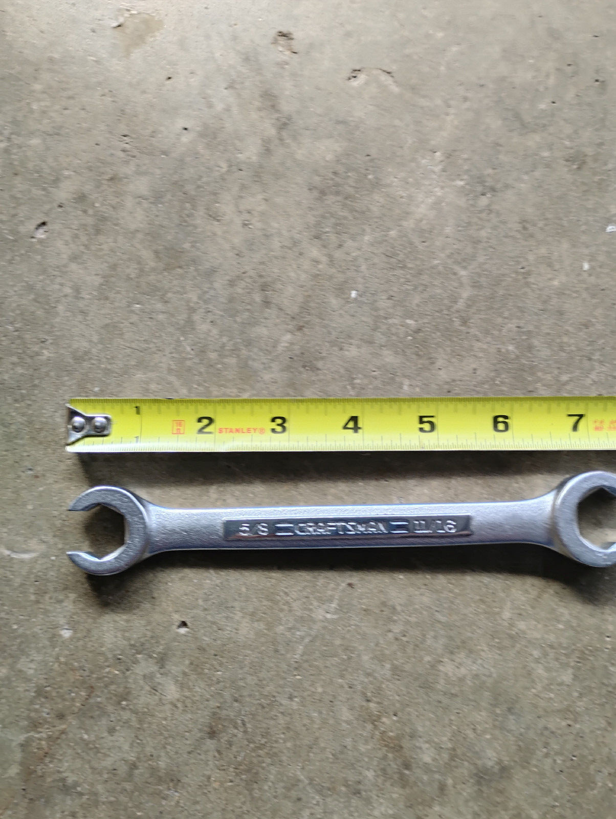 Craftsman USA 44173 Flare Nut Wrench 5/8″ x 11/16″ SAE, -V- Series