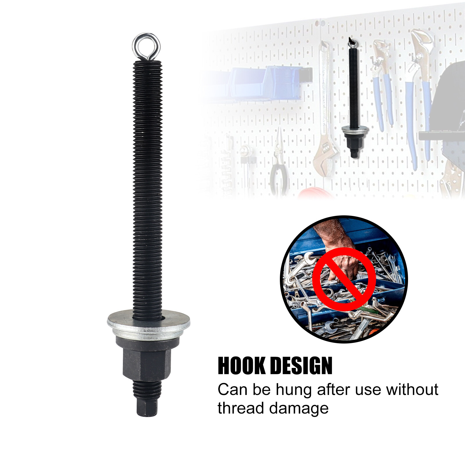 LS1/ LS Engine Harmonic Balancer Installer Puller Tool For GM Crank Bolt Install