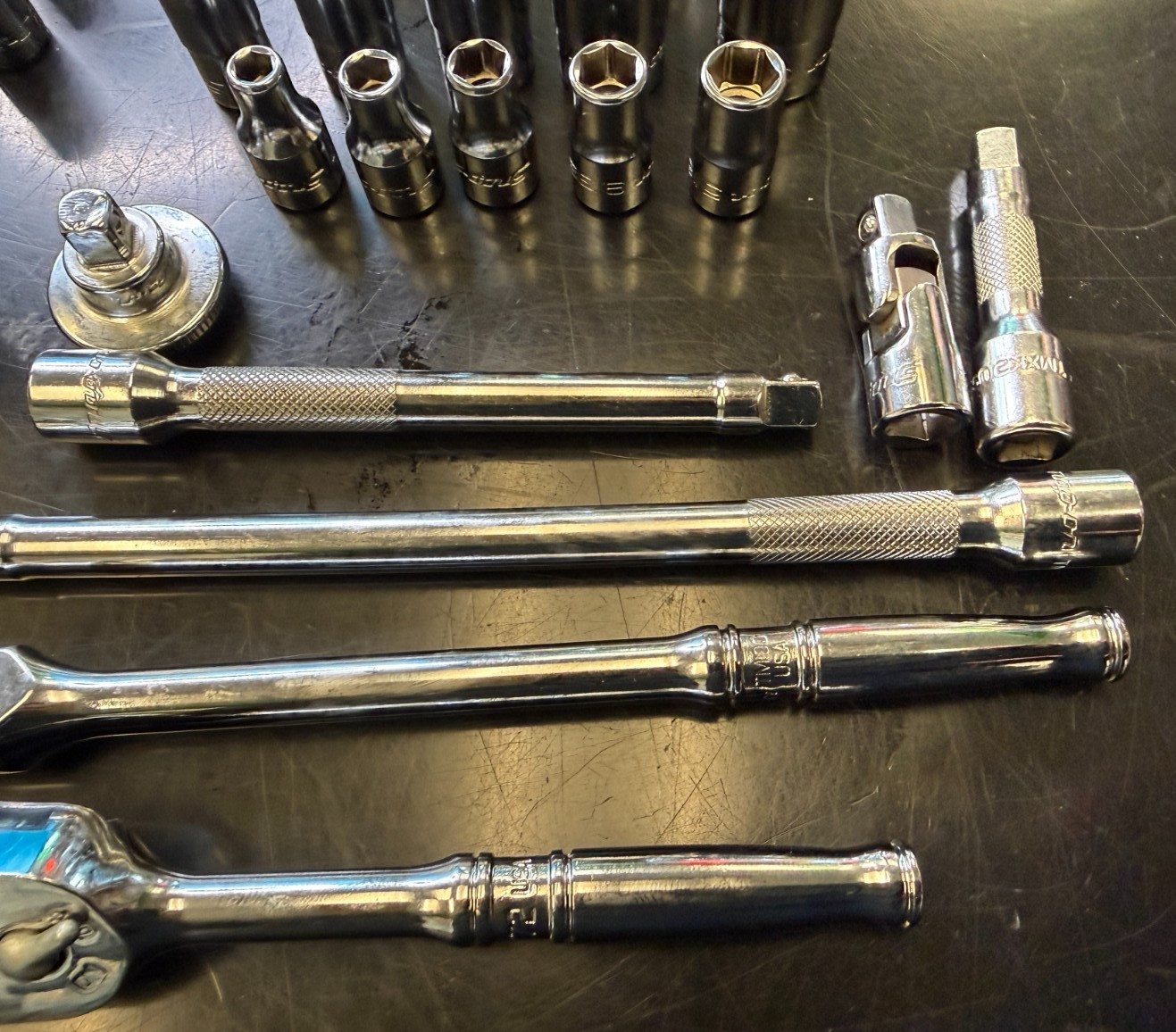 Snap-On 134ATMP 34pc 1/4″ Drive 6-Pt SAE General Service Socket Set 3/16-9/16