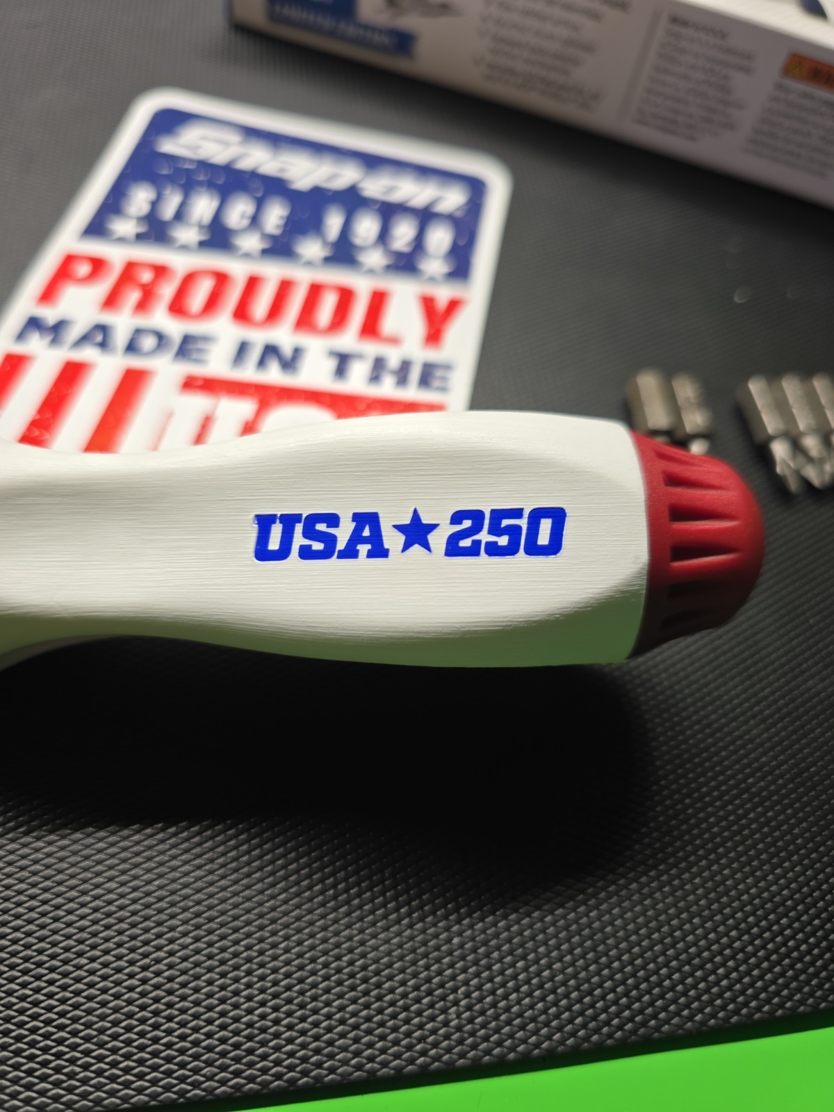 SNAP-ON TOOLS USA☆250 OSHKOSH EAA Airshow2026RatchetingScrewdriver SSDMR4BRWBEAA