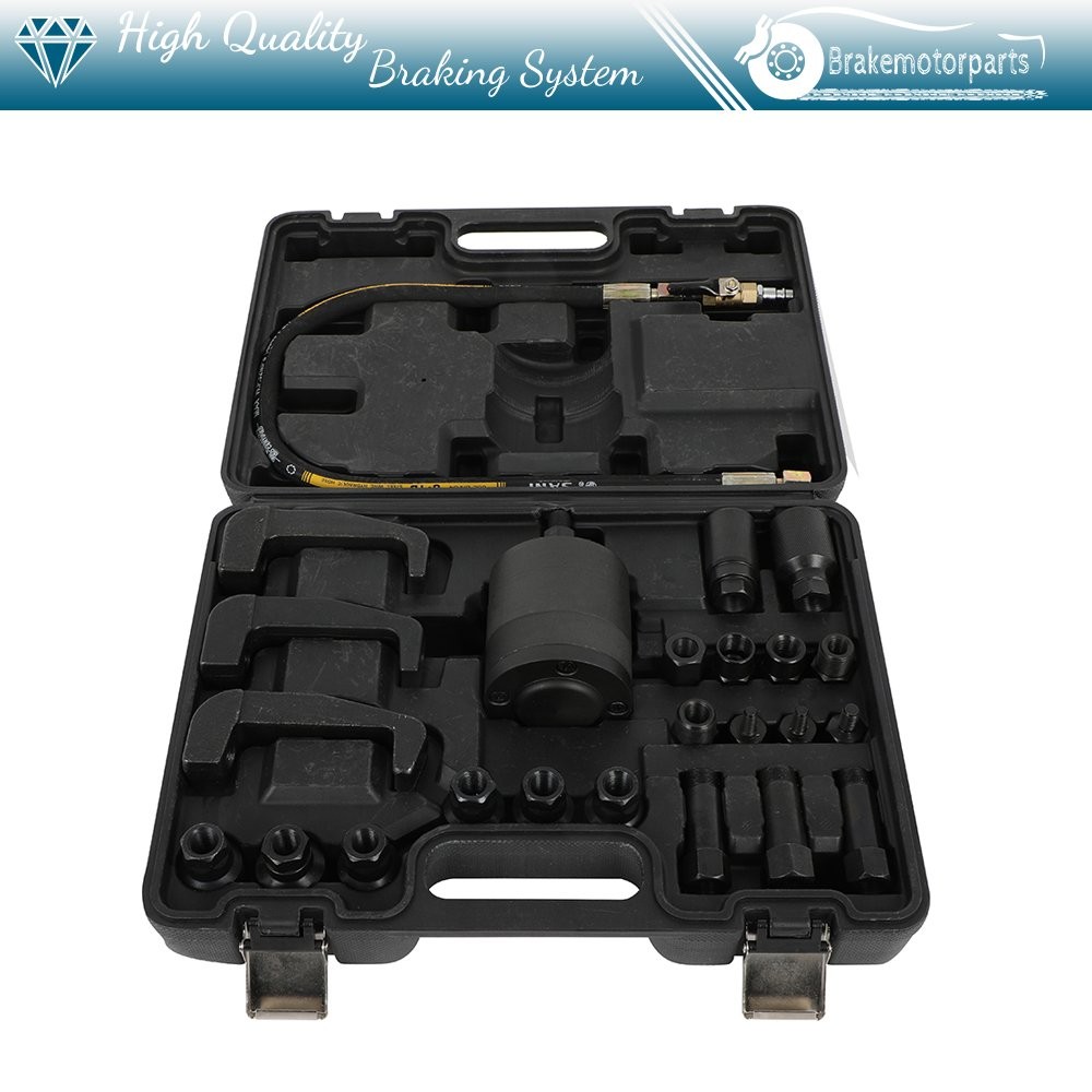 24Pcs Pneumatic Puller Set Extractor Tool Kit For Diesel Injectors Removal