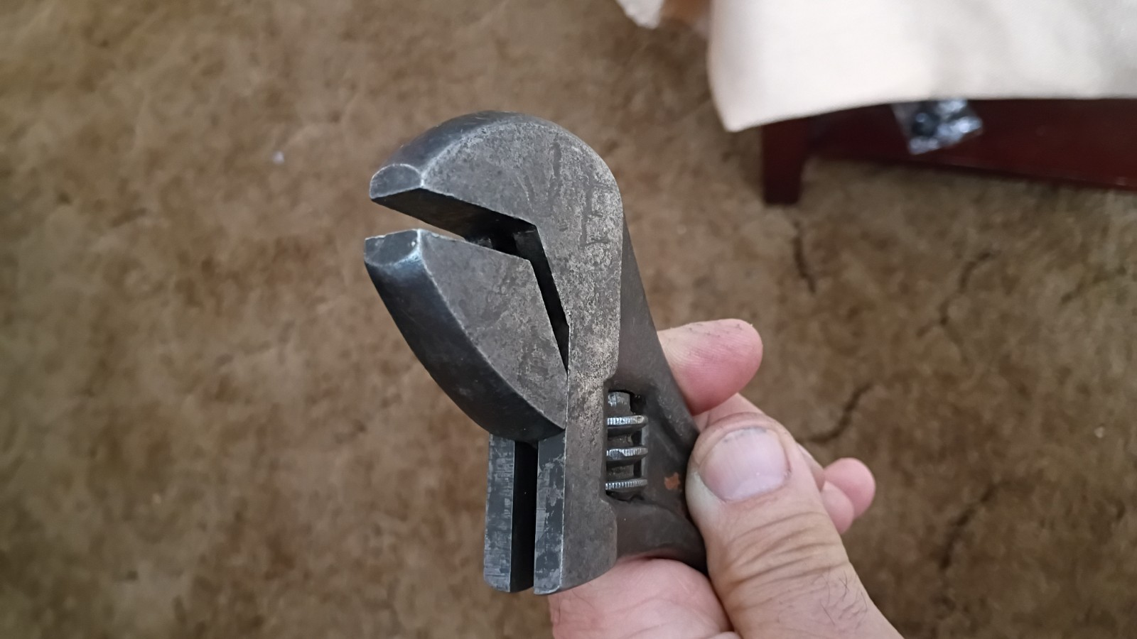 Vintage Crescent 12″ AT112 Adjustable Wrench Jamestown N.Y. USA