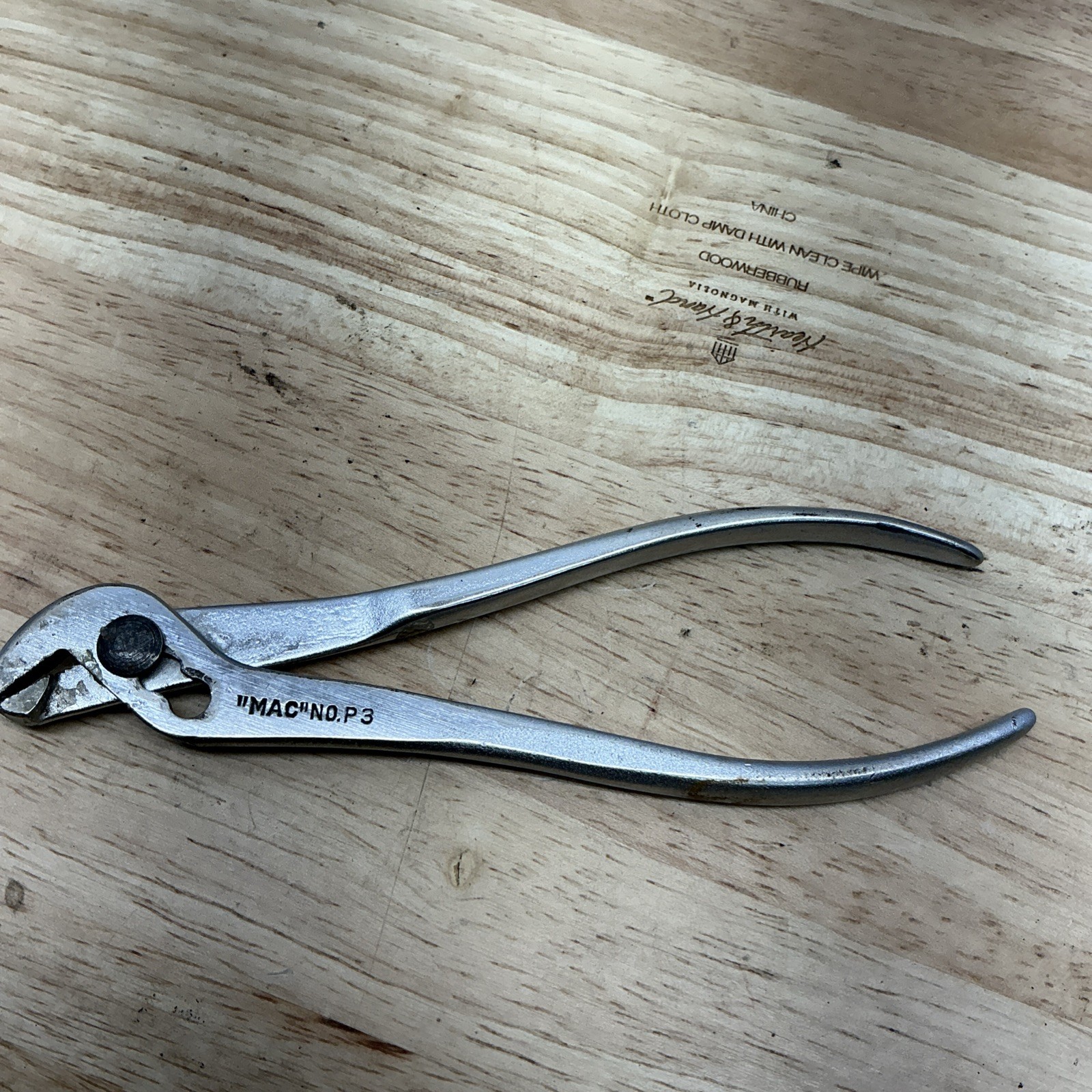 Mac Tools Mini Ignition Adjustable Joint Pliers P3(L)