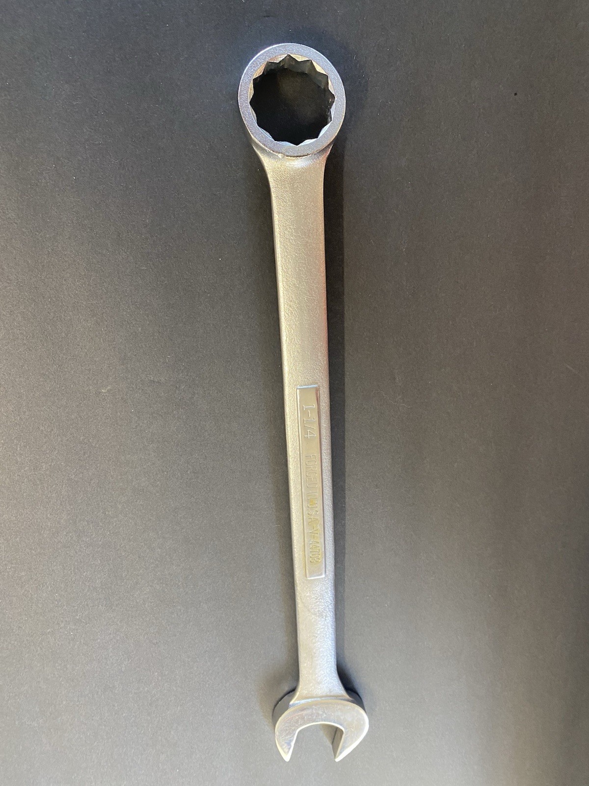 Craftsman 1 1/4” Combination Wrench, 12pt USA, PN 44708 (-V- used)