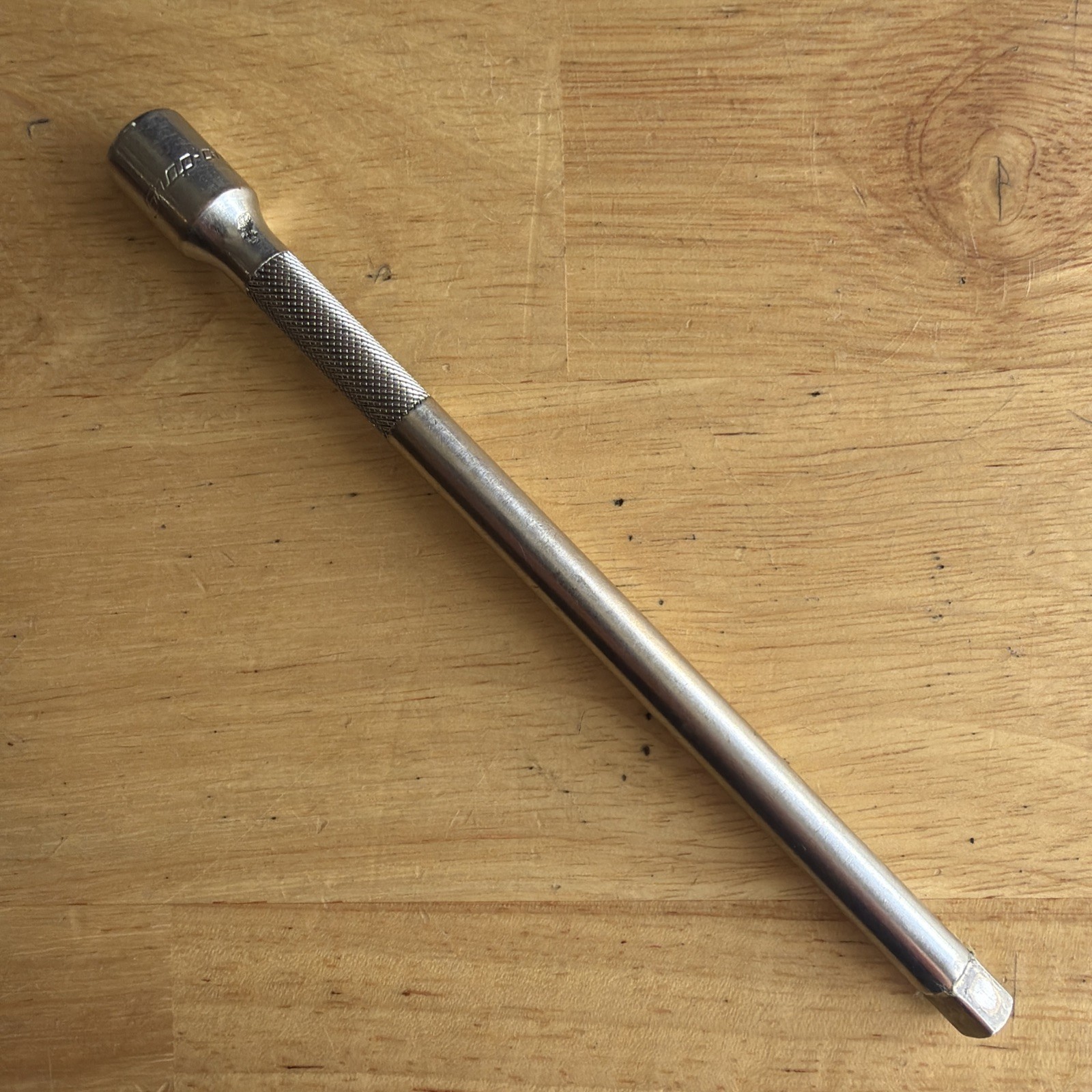 Snap On Tools 6″ Long Socket Extension 1/4″ Drive Knurled TMXK60 Made in USA