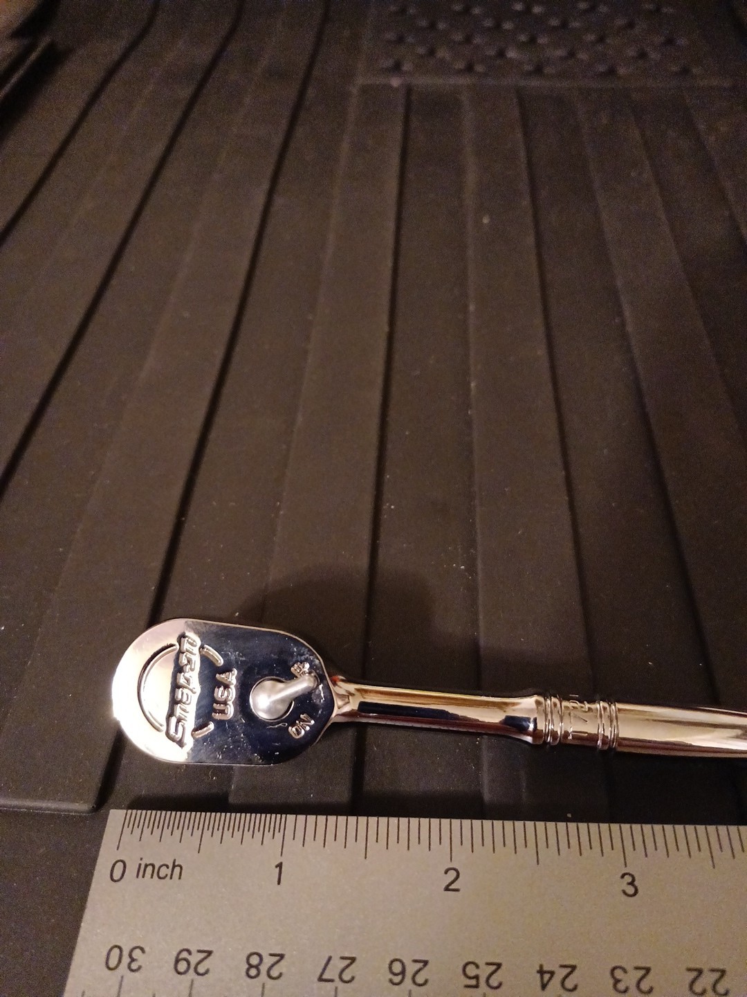 Snap On T72 NEW 1/4” Drive Standard 4.5″ Handle Chrome Fine Tooth Ratchet