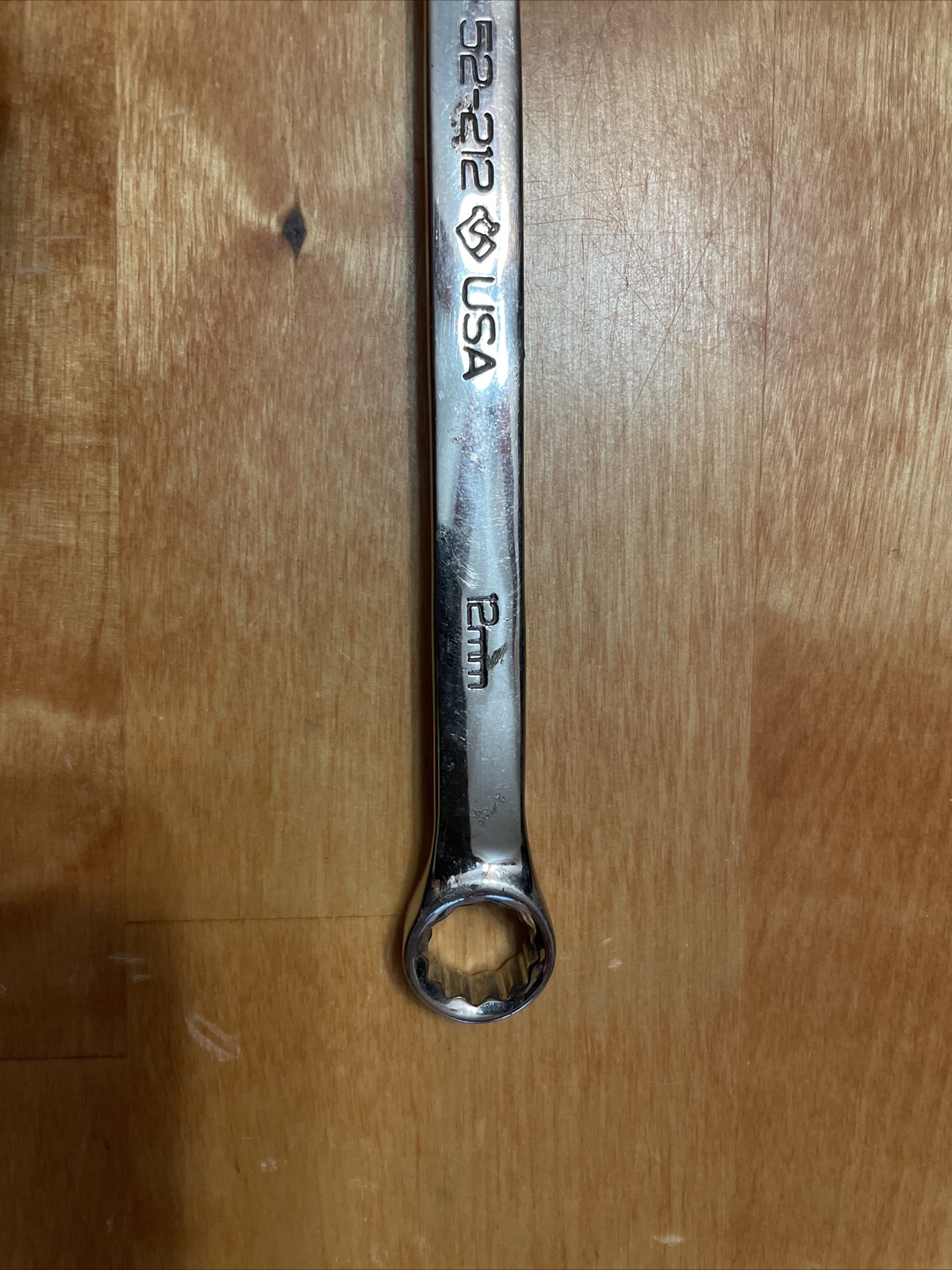 Armstrong Tools 12 Mm Full Polished Long Combination Wrench 52-212 USA!