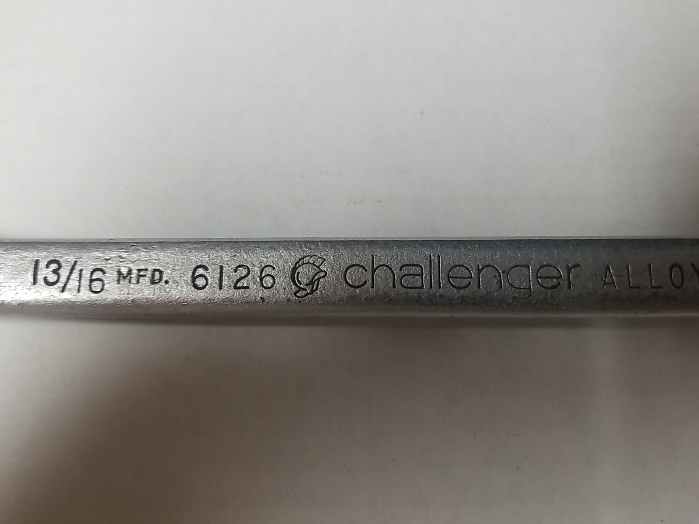 Vintage Challenger 6126 13/16″ Combination End Wrench