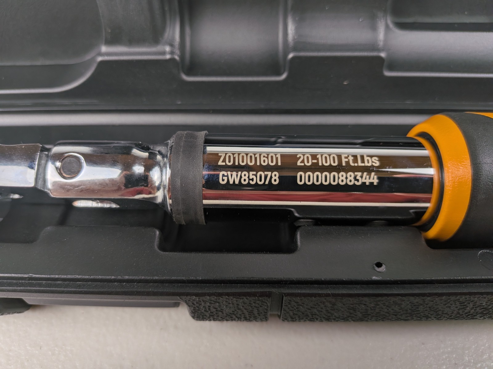 New Gearwrench 3/8″ dr Electronic Torque Wrench w/ Angle, 20-100 Ft lbs #85078
