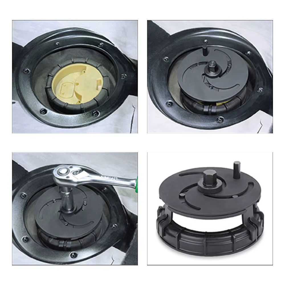 Car Repair Tools Adjustable Car Fuel Tank Lid Wrench 87-170Mm Remove Oil Cover