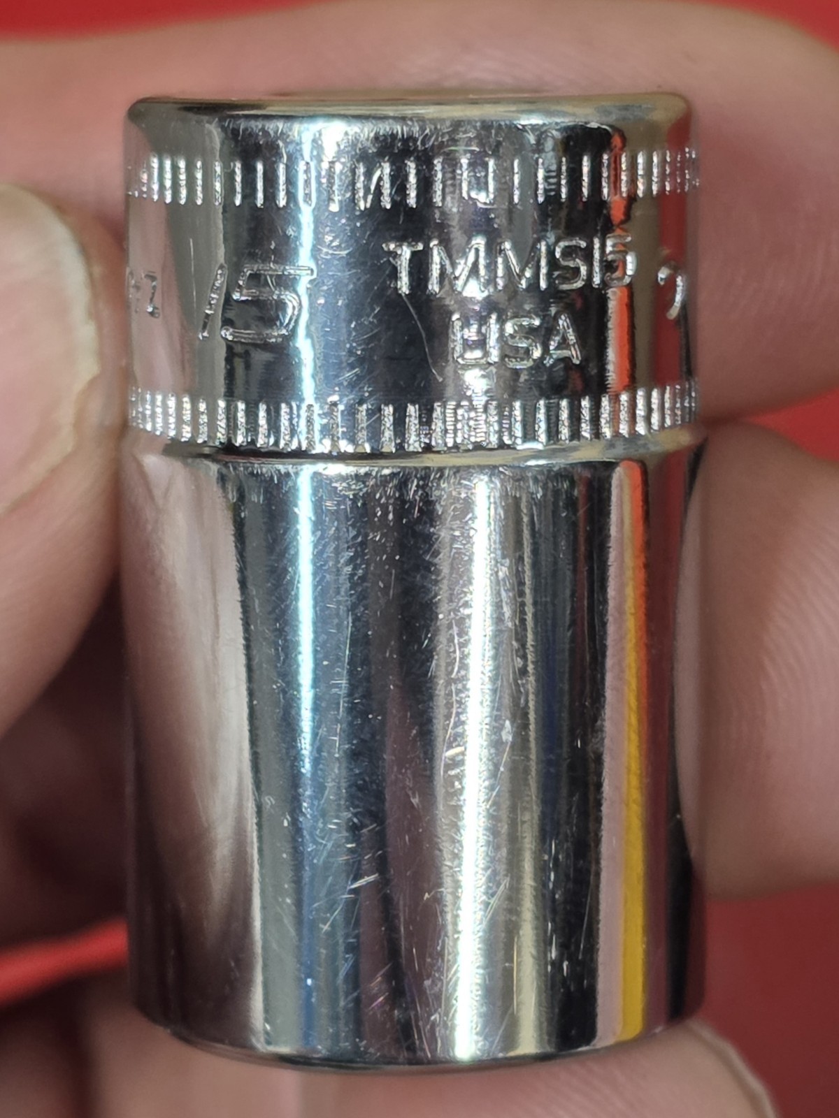 Snap-on 12 Piece Metric 1/4″ Drive Semi-Deep Socket Set 5mm – 15mm 6pt 112TMMSY