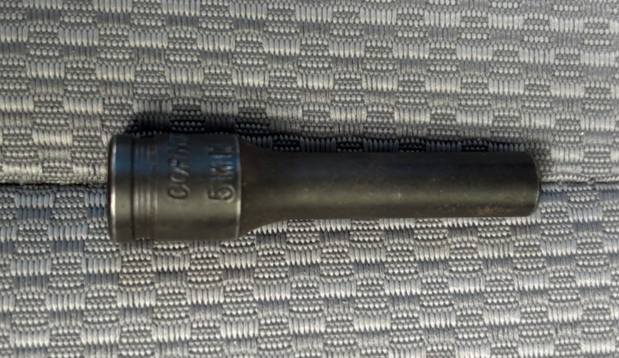 Cornwell PM-0205-L 5mm 6pt 1/4″ Drive Impact Socket Deep
