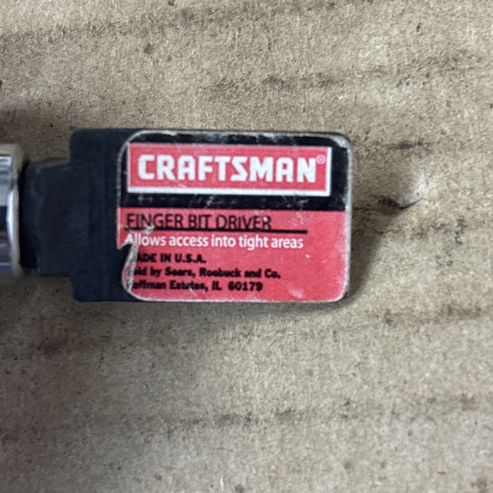 Vintage Craftsman 14 Piece Philips, Flat-Head, Scratch Awl, Finger Bit Drive