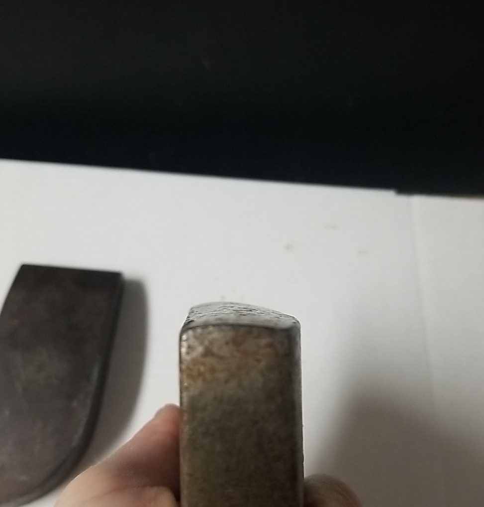 2 Vtg Auto Body Anvil Dollies Repair Tools 4 Lbs 7 Oz Total