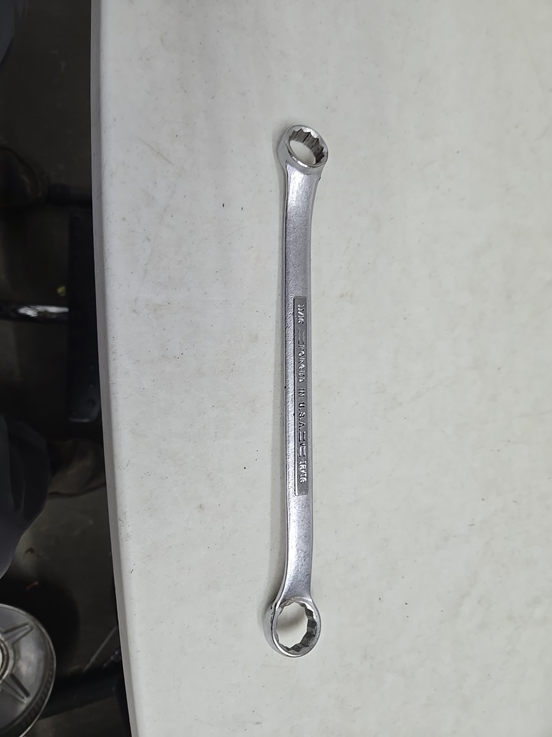Vintage Craftsman =V= 11/16″x13/16″ Offset Double Box End Wrench USA