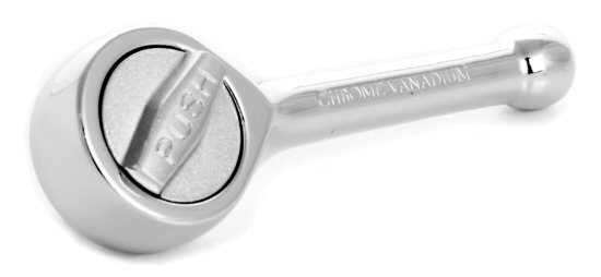 Wilmar W38113 Performance Tool 3/8″ Drive Round Hd Quick Release Stubby Ratchet