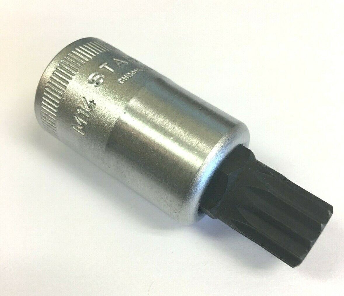 STAHLWILLE 54X-M14 Socket, XZN bit, 1/2″ drive, M14 size 60mm long, 128g 3060014