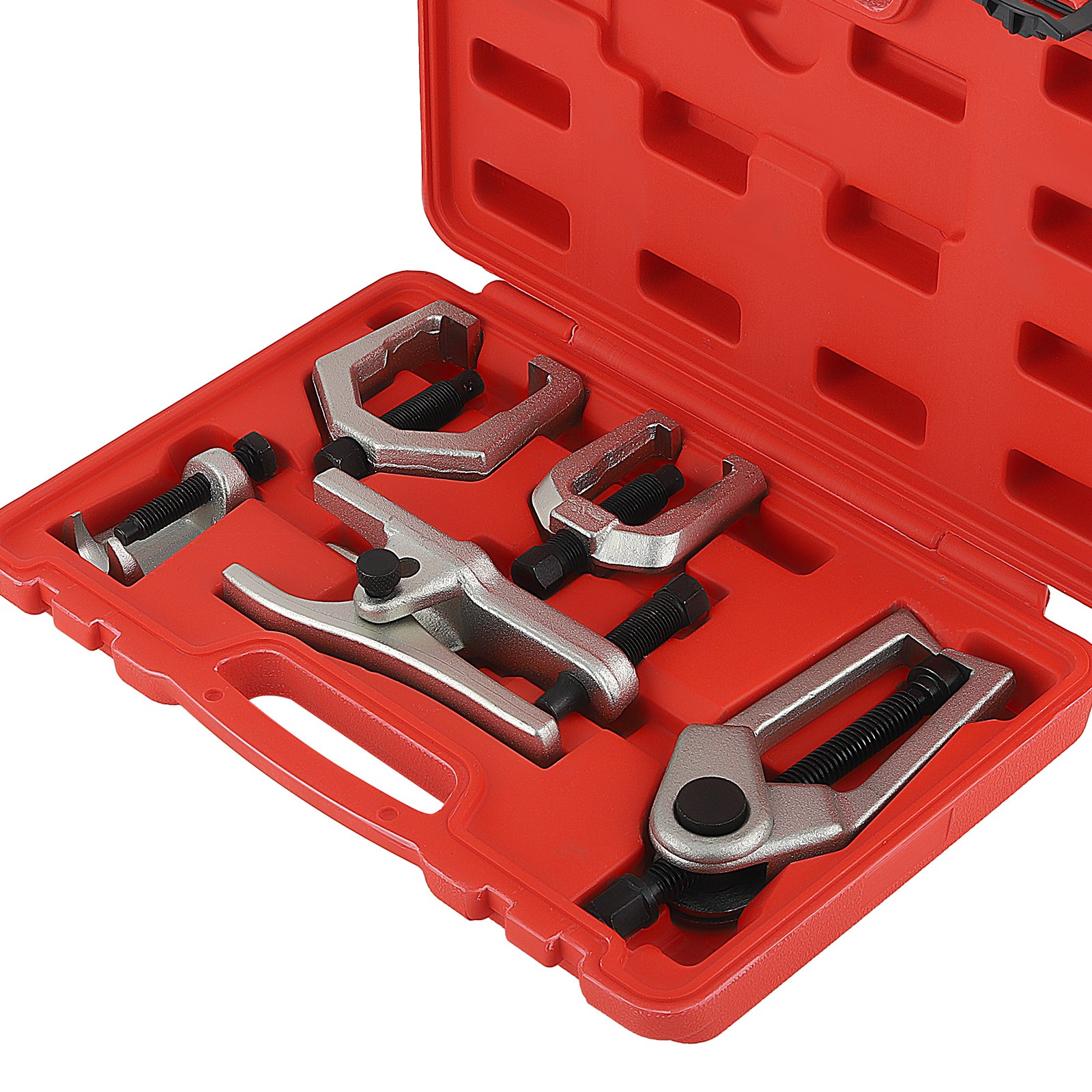 Pack of 5 Front End Service Tool +Carrying Case Pitman Arm Puller For Ball Joint