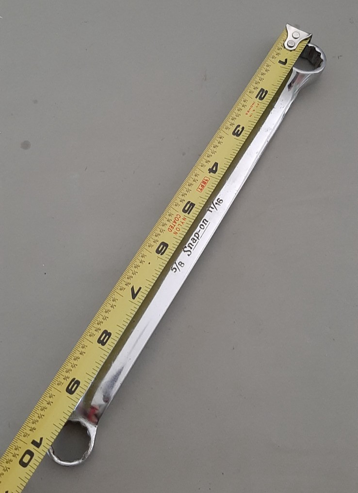 Snap-on Tools USA XB2022 5/8″ x 11/16″ 12pt Point Offset Box End Wrench 614