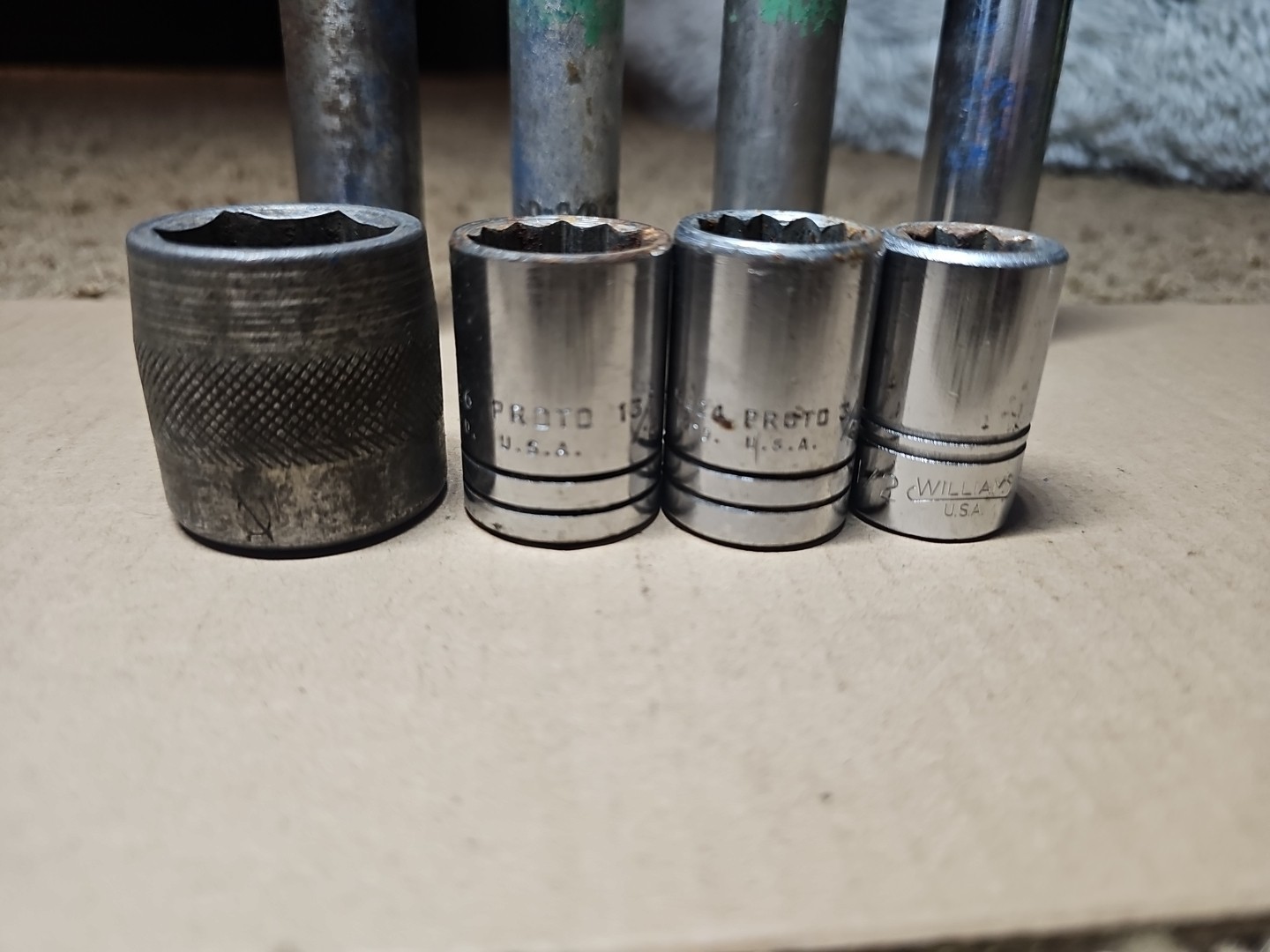 Vintage Various Socket Lot of 21 Ward’s P&C S-K TrueCraft Proto
