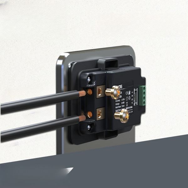 Black Grey Coulomb Meter Battery Safety Management For Lead-acid Battery