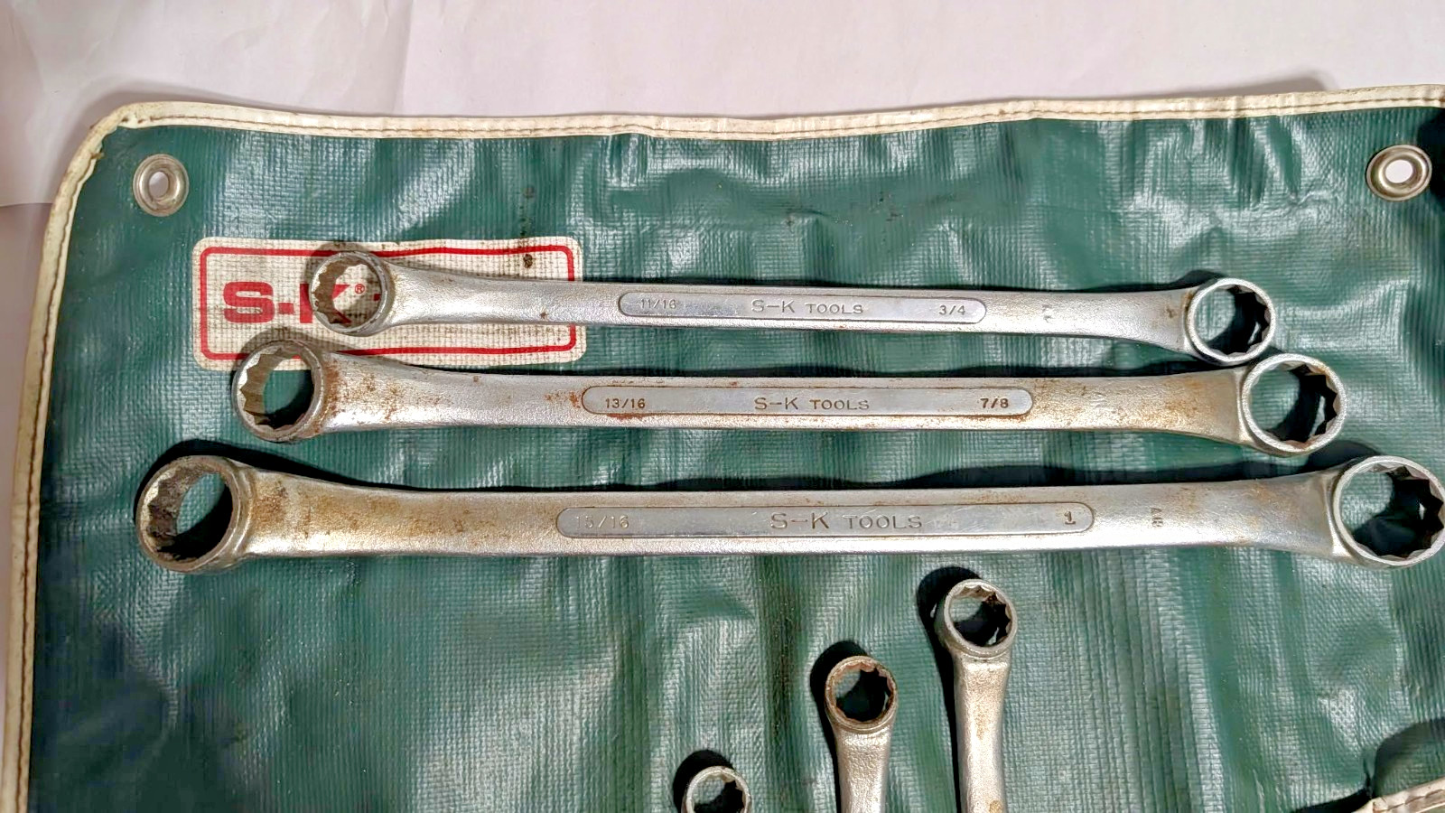 S-K 11 pc SAE Double Box End Wrench Set (No. 311) Made in USA *FREE SHIPPING*