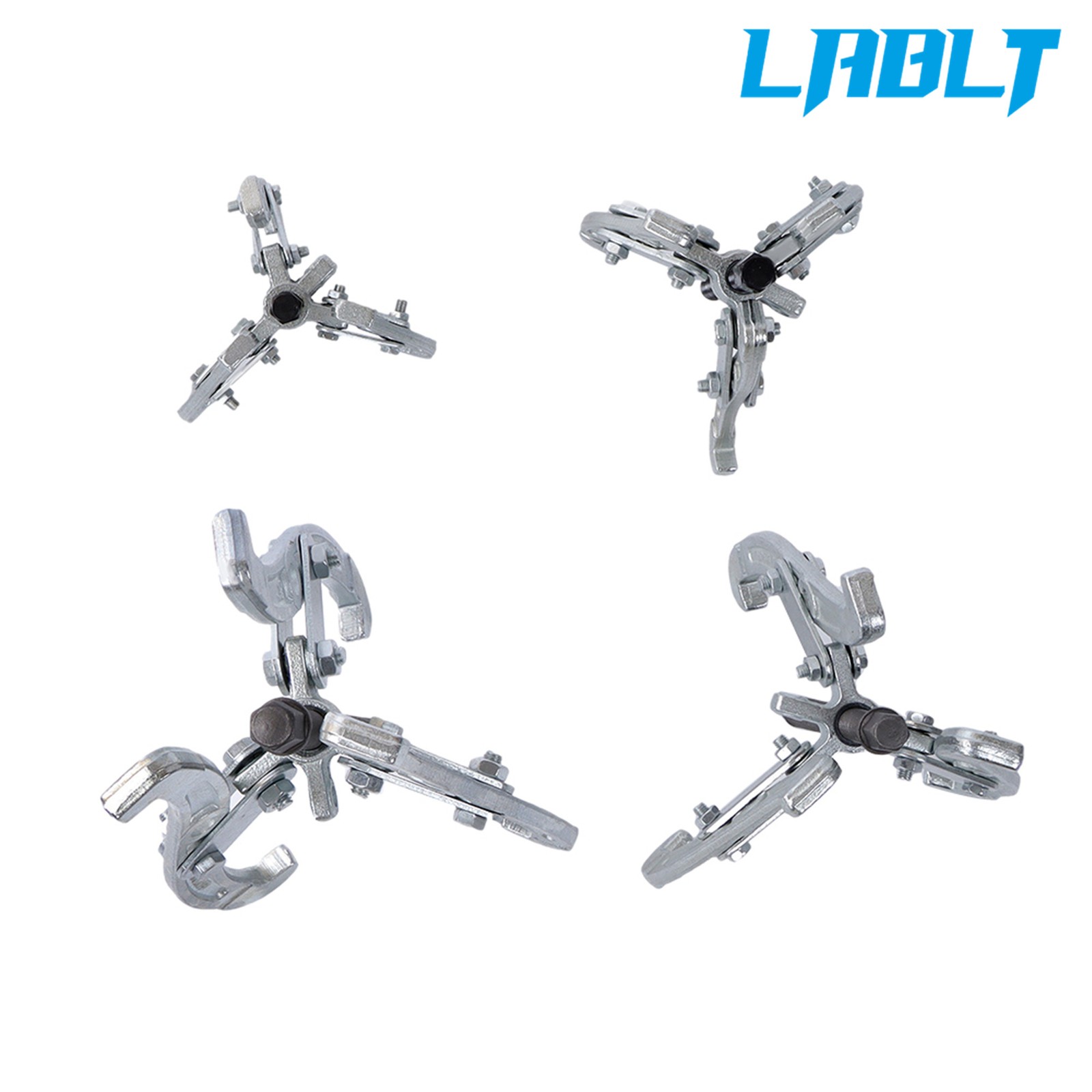LABLT Gear Puller 3 Jaw Set 3″ 4″ 6″ 8″ Gear Pulley Bearing Puller Auto Mechanic