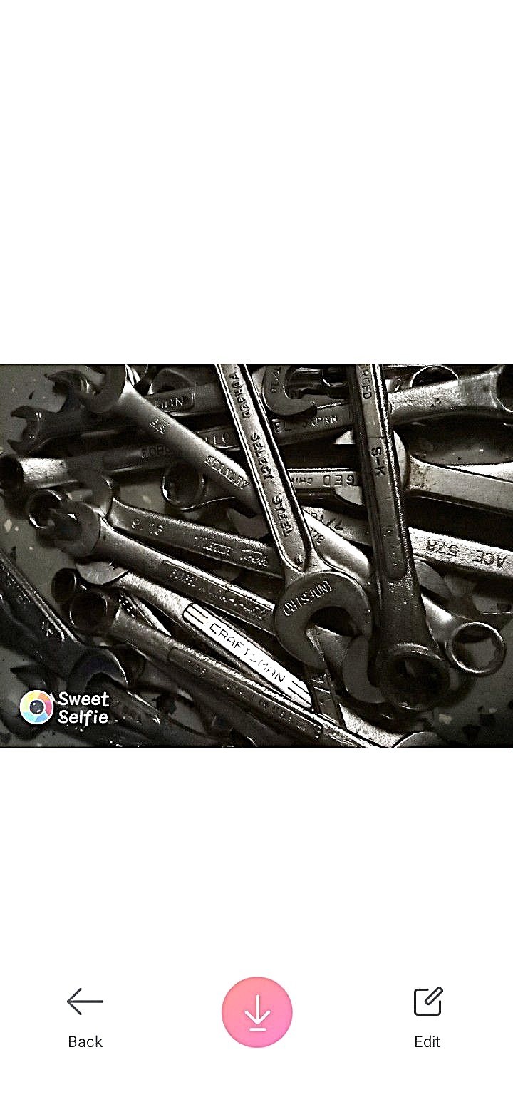 Lot of 30 mixed vintage Craftsman, Sears and other small no rust wrenches!