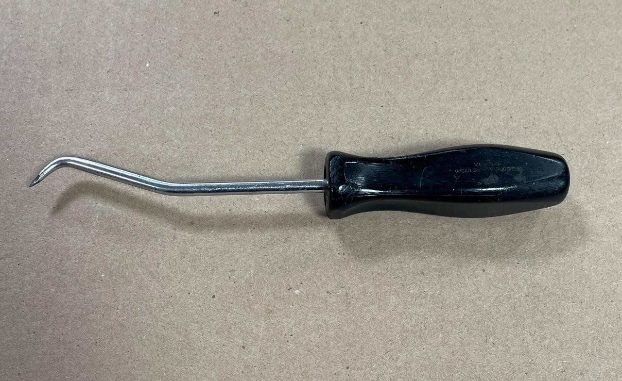 SNAP-ON A173A RADIATOR HOSE HOOK PICK BLACK HARD HANDLE- USED.