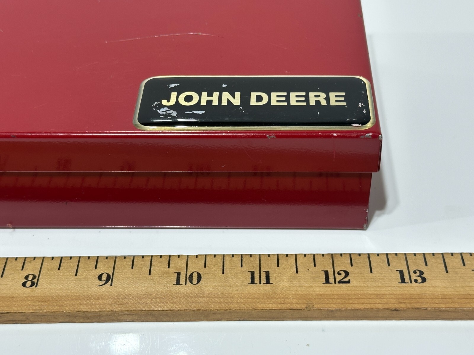 John Deere CANADA (Gray) Rare 16pc 3/8” Drive SAE Socket Ratchet Service Set NOS