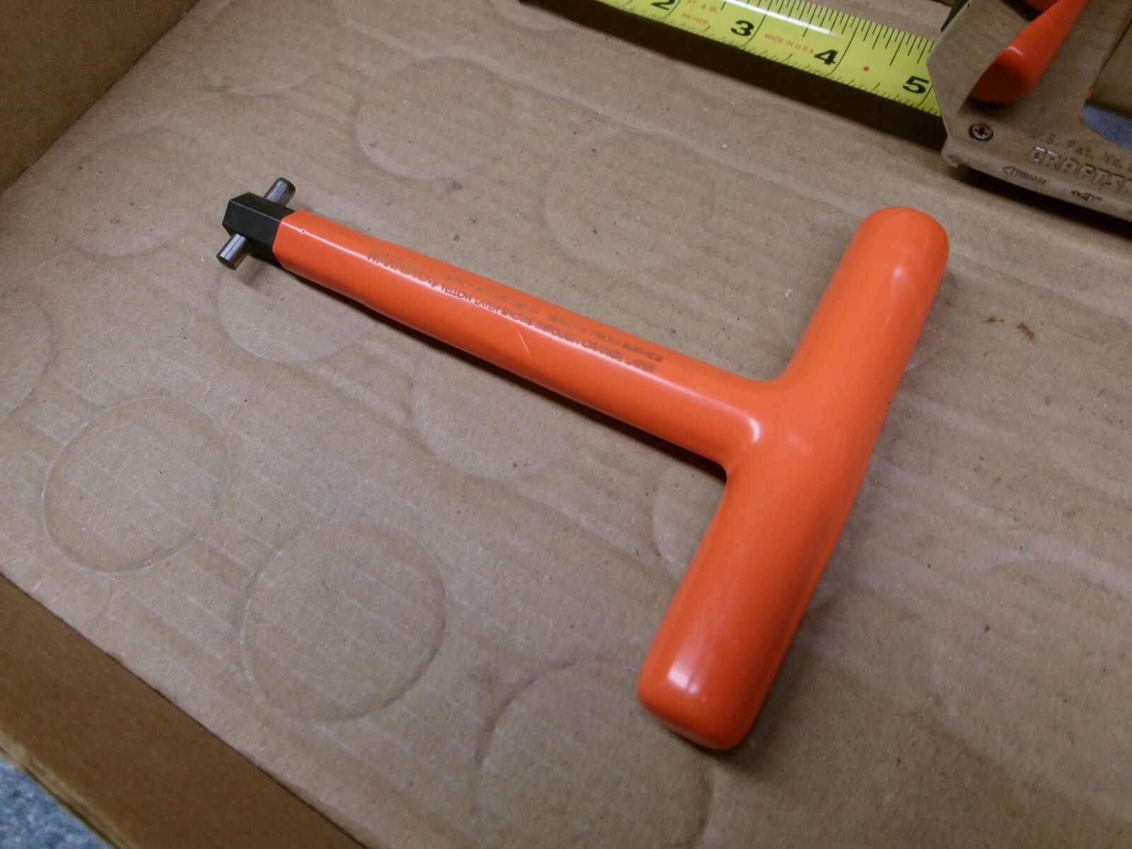 Cementex 1/2 T-Handle Hex Wrench with Pin on End No IHK-120