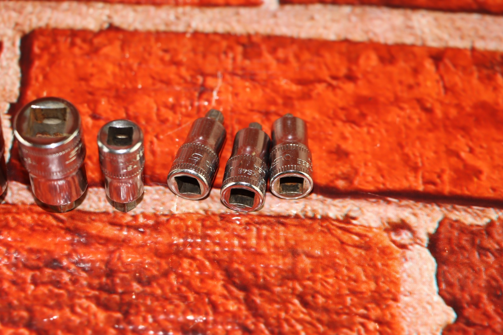 Snap-on 208EFTAMXSY 8Pc Metric Stubby Hex Head Socket Driver Set