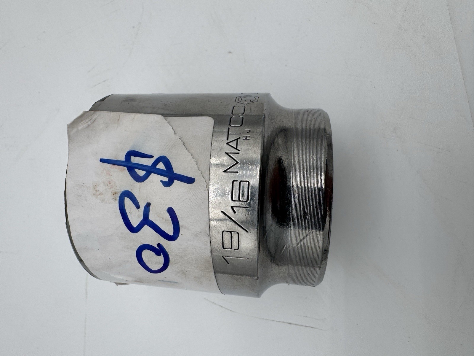 Lot of 4 Matco Tools SAE 6 Point Chrome Sockets 15/16 1-1/4 1-7/16 1-9/16 USA