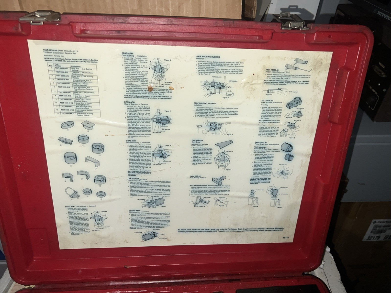 Ford Rotunda TKIT 1985-FH-2 Essential Special Service Tools – 19 Piece