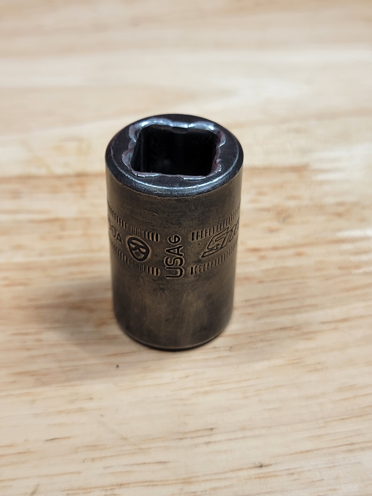 Snap-on Tools IMM150A 15mm 1/2″ Drive 6-Point Shallow Impact Socket