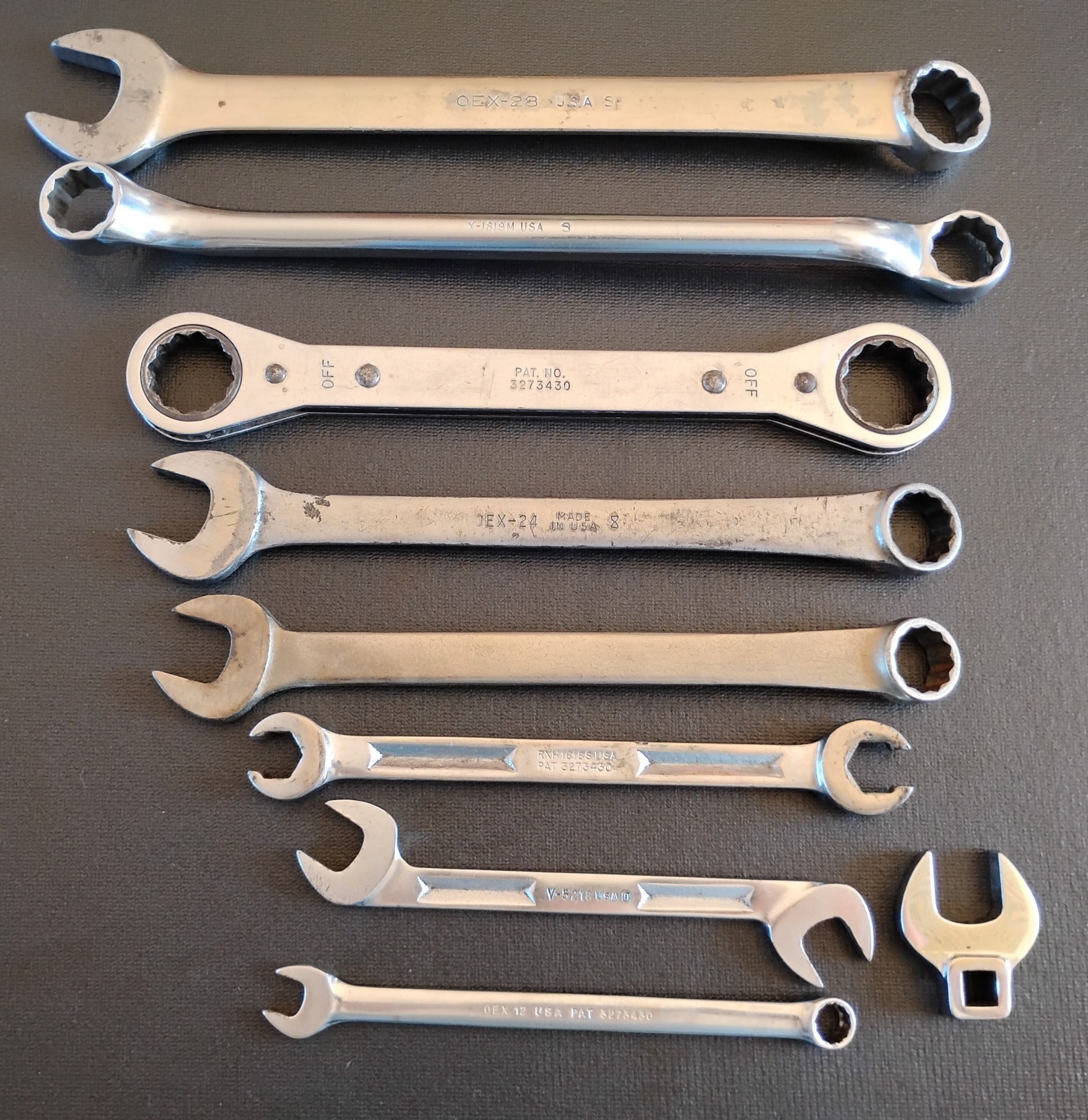 snap-on wrench lot