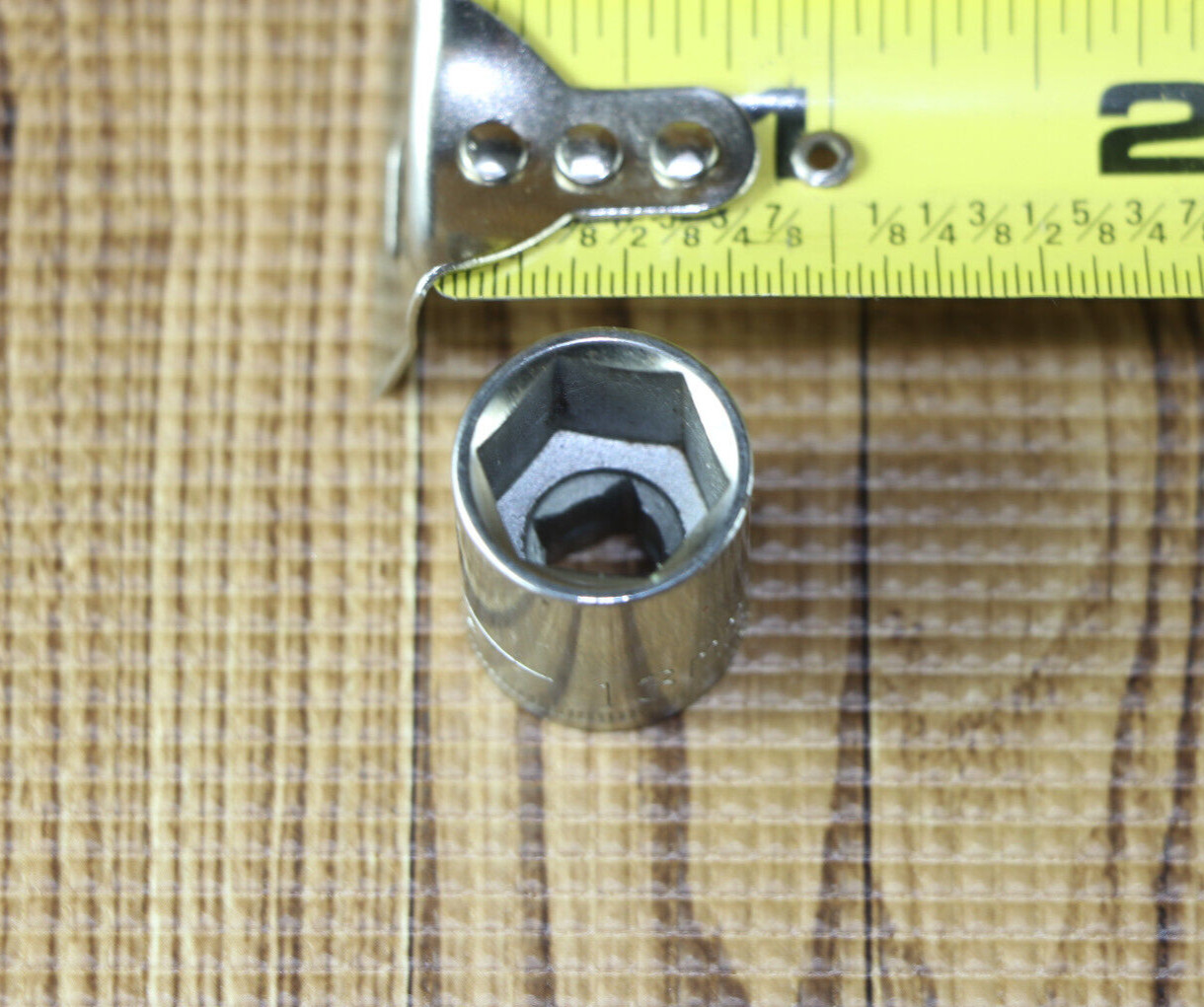 Craftsman 13MM Metric 1/4» Drive 6 Point Shallow Socket -V- 43514 USA