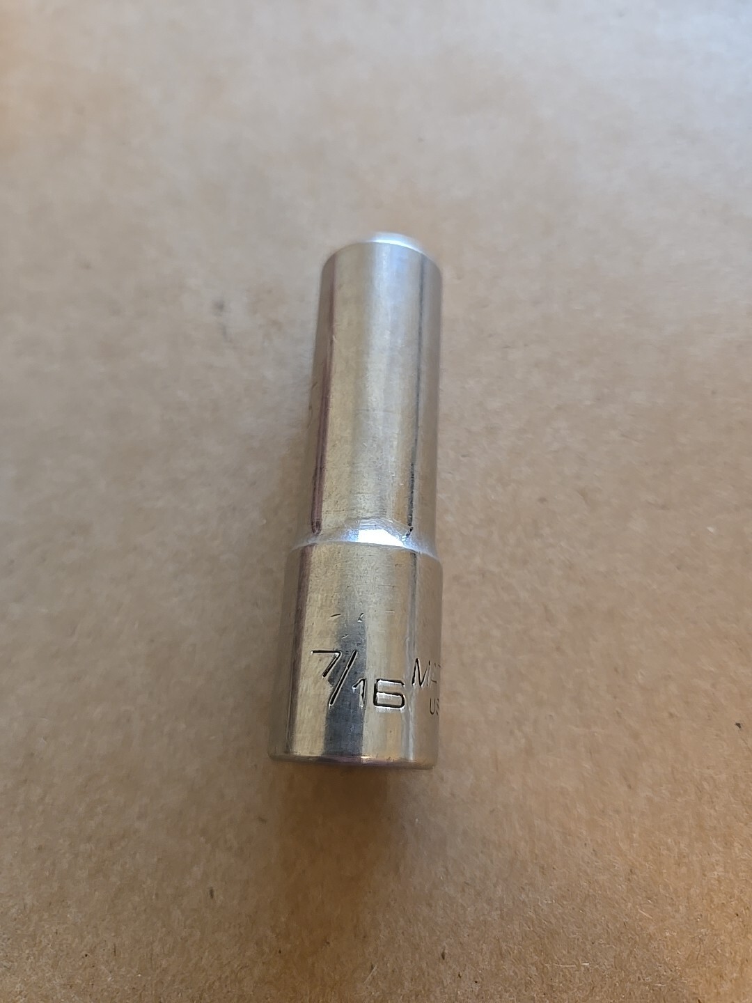 Matco Tools 3/8″ Drive 7/16″ 6PT SAE Deep Chrome Socket BD146A
