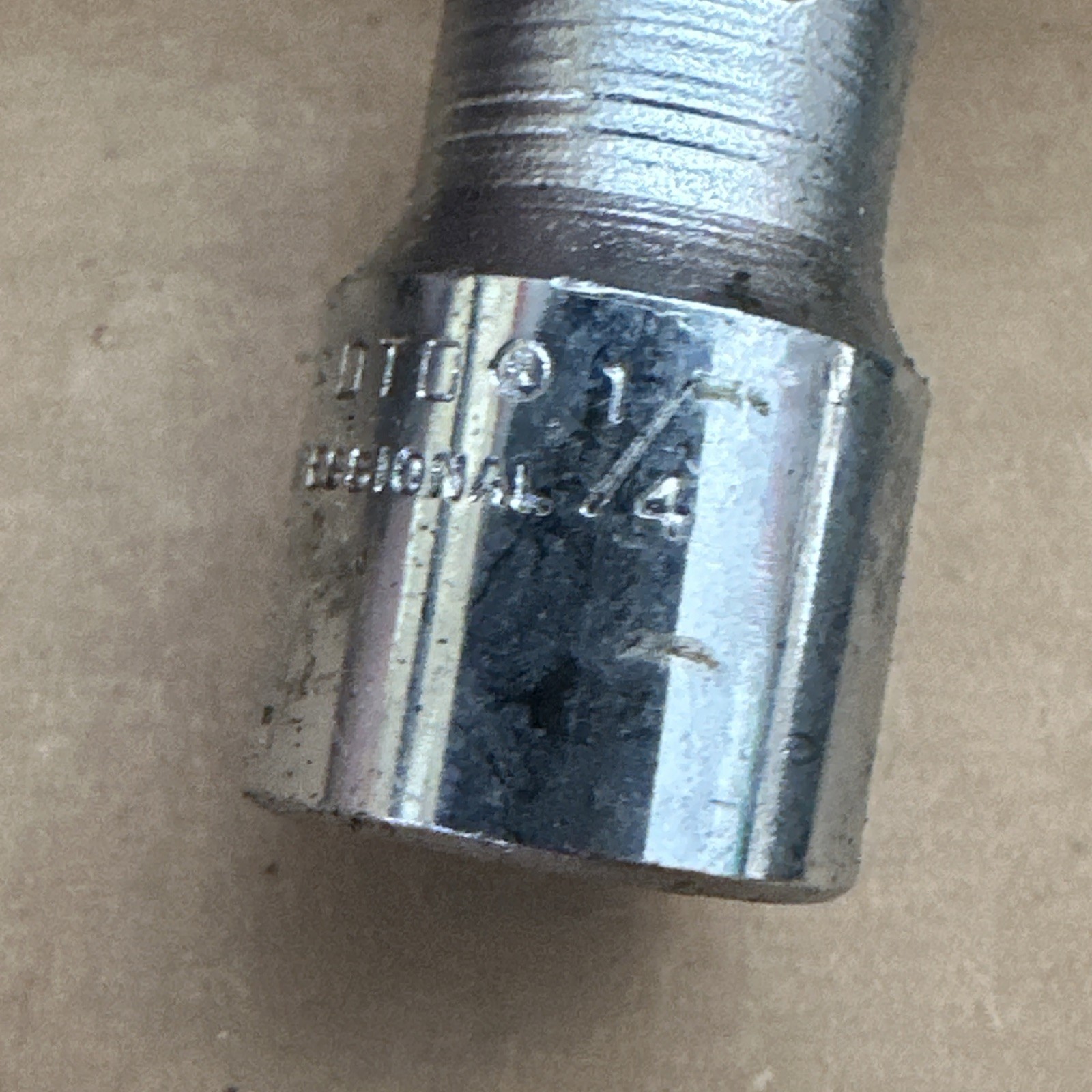 Proto Professional 1/4″ Hex Bit 3/8″ Drive Socket 4990 1/4 Inch Made In USA