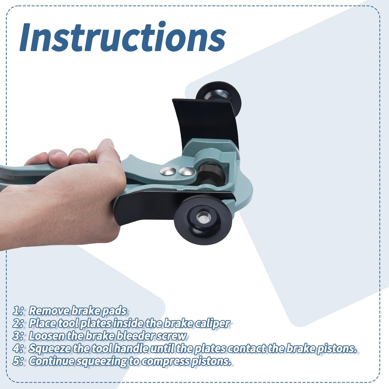 24300 Speedy Brake Pad Spreader Brake Caliper Compression Tool Disc Brake Pad