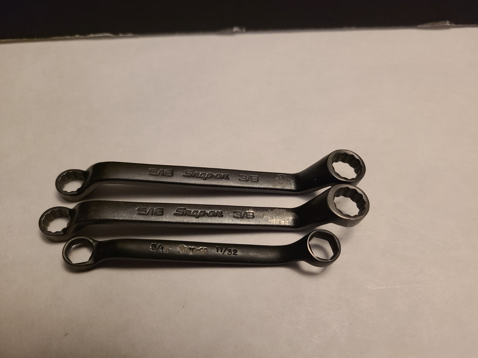 Snap On Wrench Set 3/8 x 5/16″, 11/32 x 5/16″