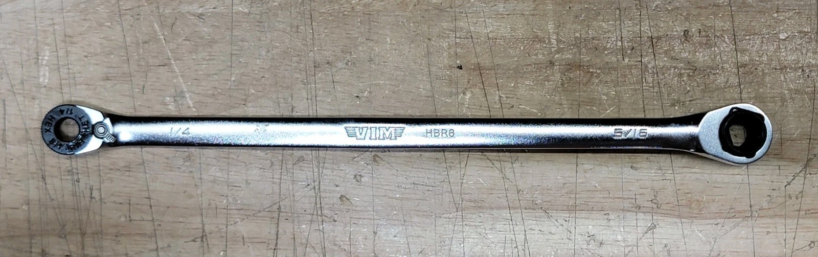 VIM Tools HBR8 8 in HEX BIT Ratchet Tool