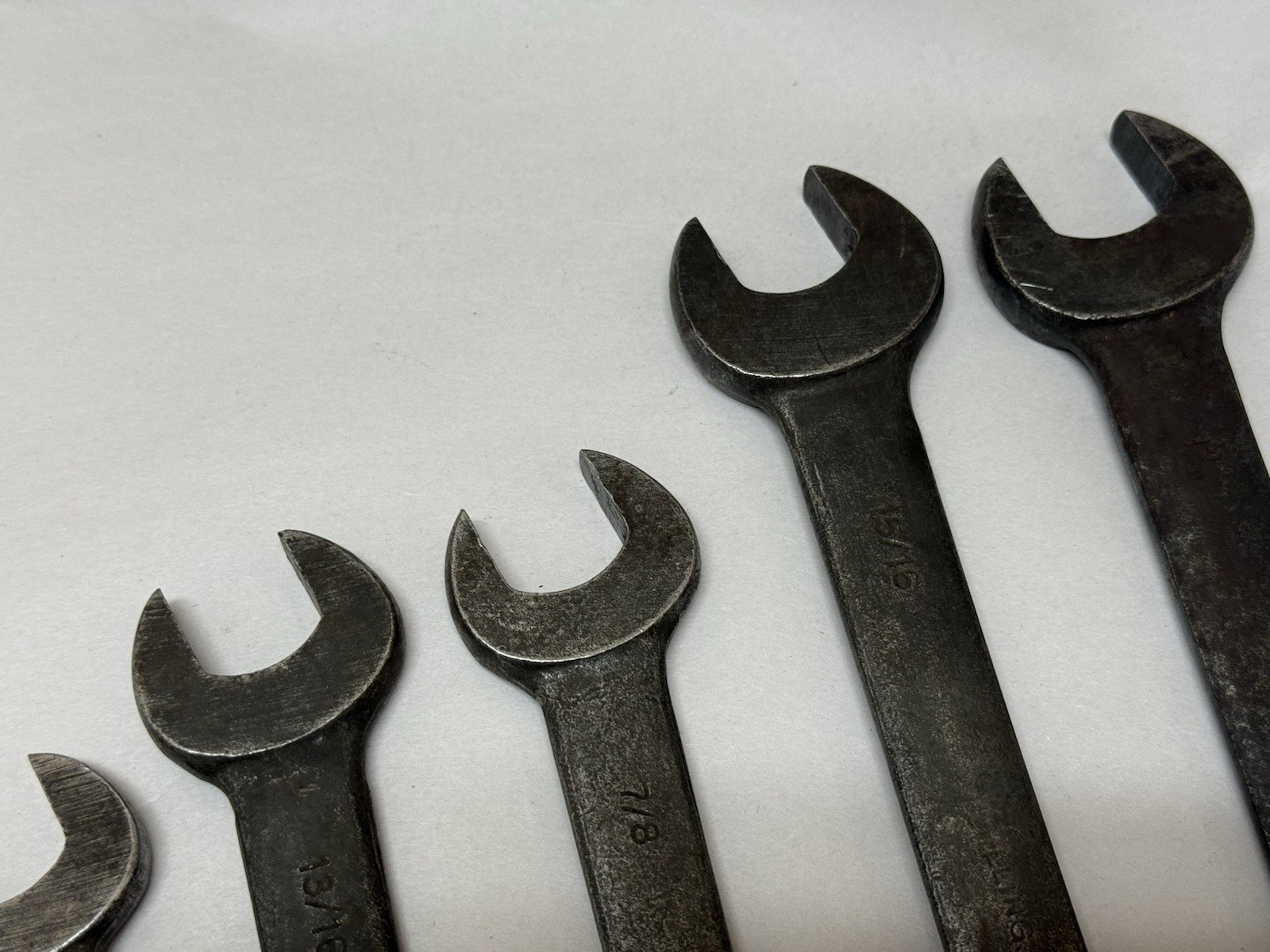 Vintage USA Billings SAE Combination Wrench Set 3/8″ to 1″