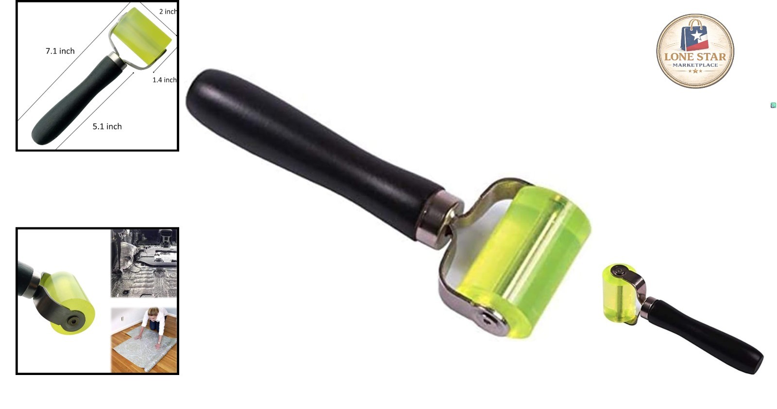 Compact Seam Roller for Car Insulation and Wallpaper – Durable & User-Friendly