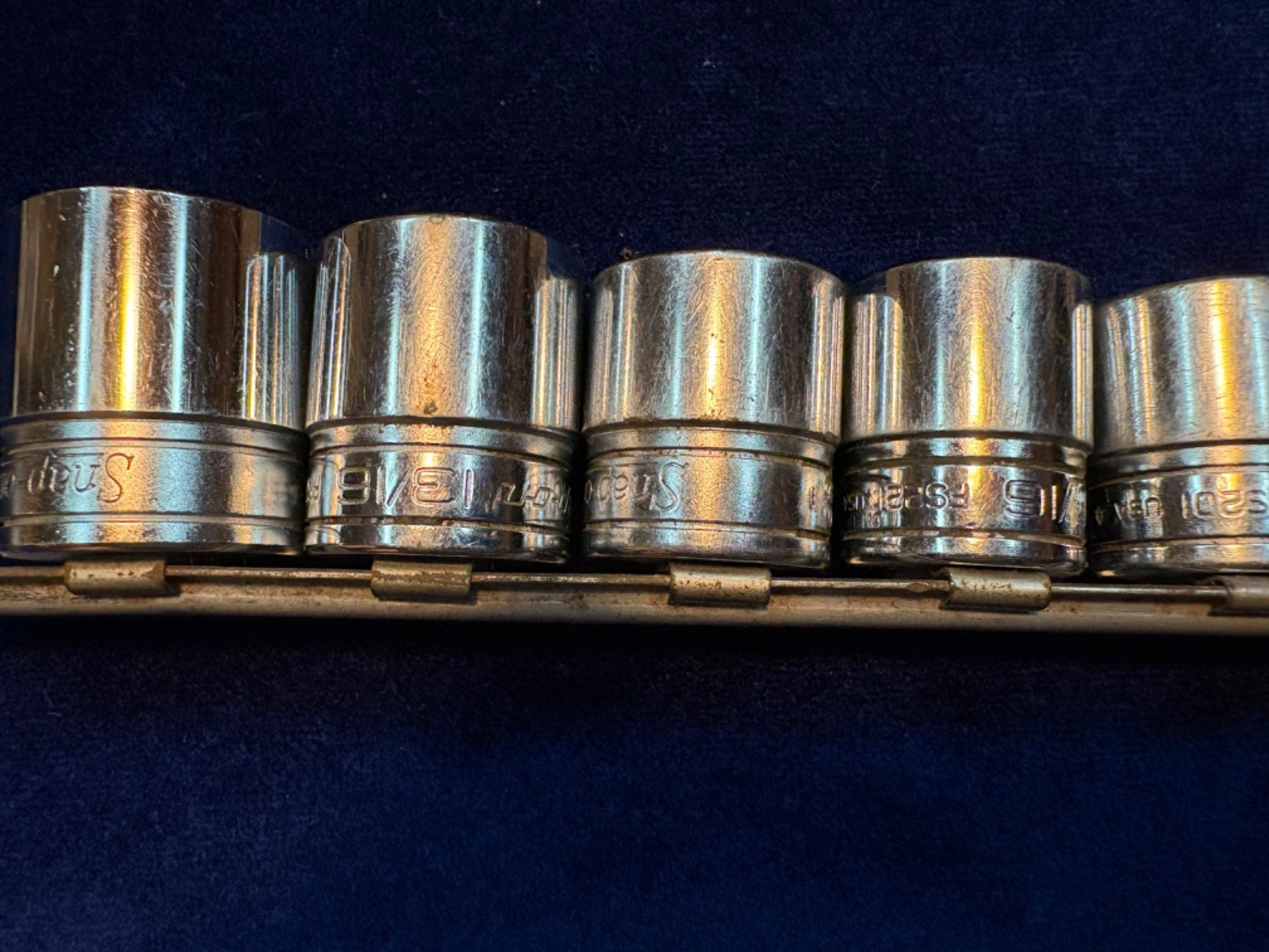 Snap On FS081 – FS281, 3/8» Shallow Socket Set of 11 Sockets – PREOWNED!