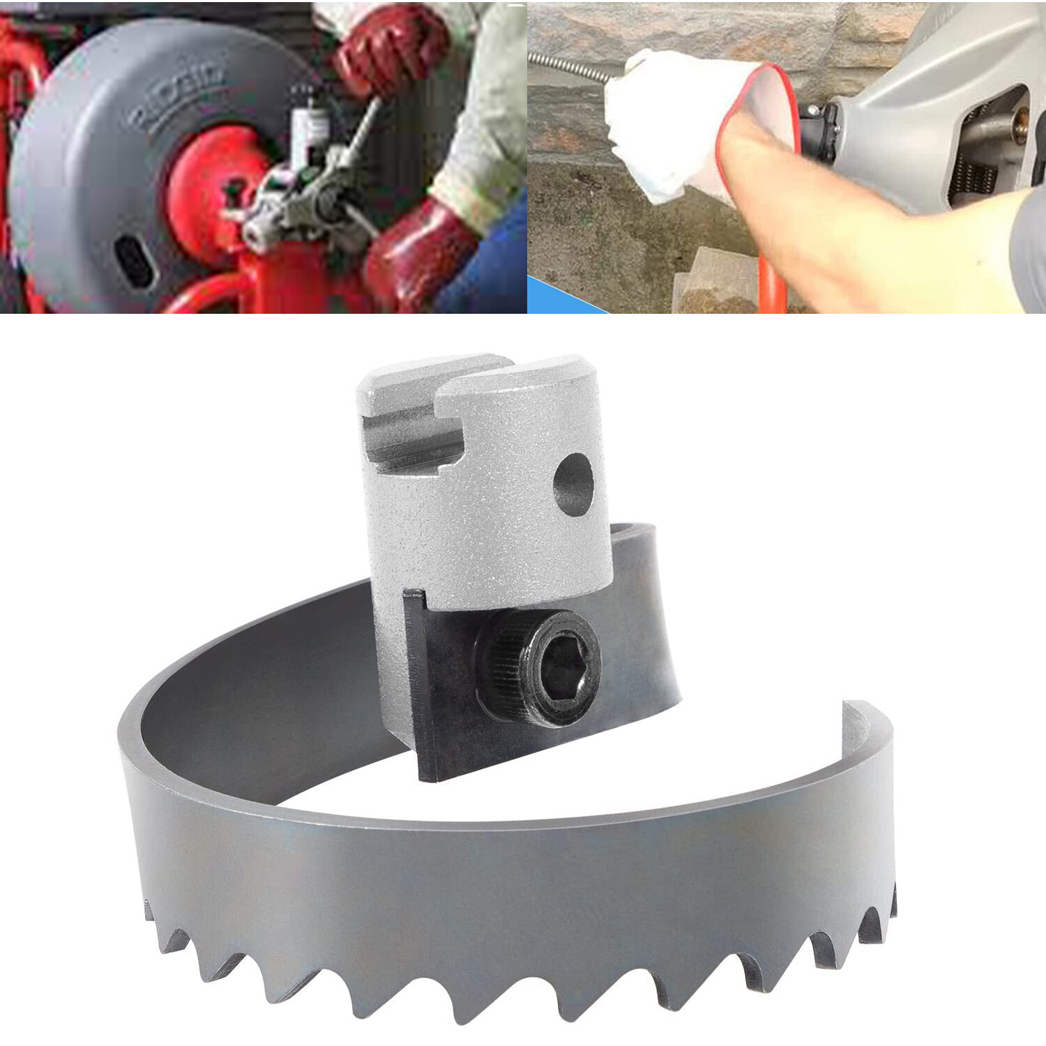 2″ Spiral Cutter 63025 T-209 Fit for Ridgid K-50 K-400 Drum & Sectional Machines